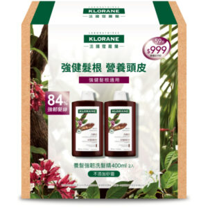 KLORANE蔻蘿蘭 強韌洗髮精400ml 兩入組
