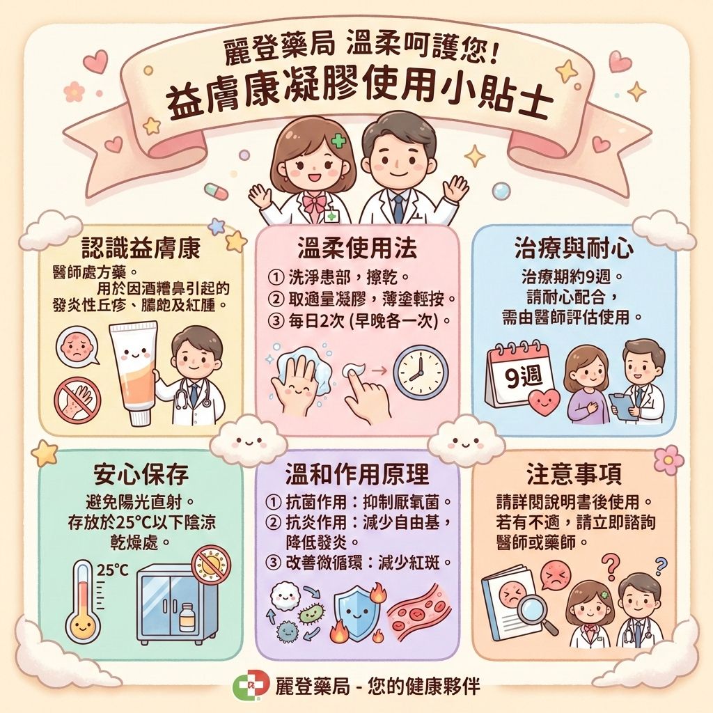 益膚康凝膠的使用小貼士 益膚康凝膠的使用小貼士