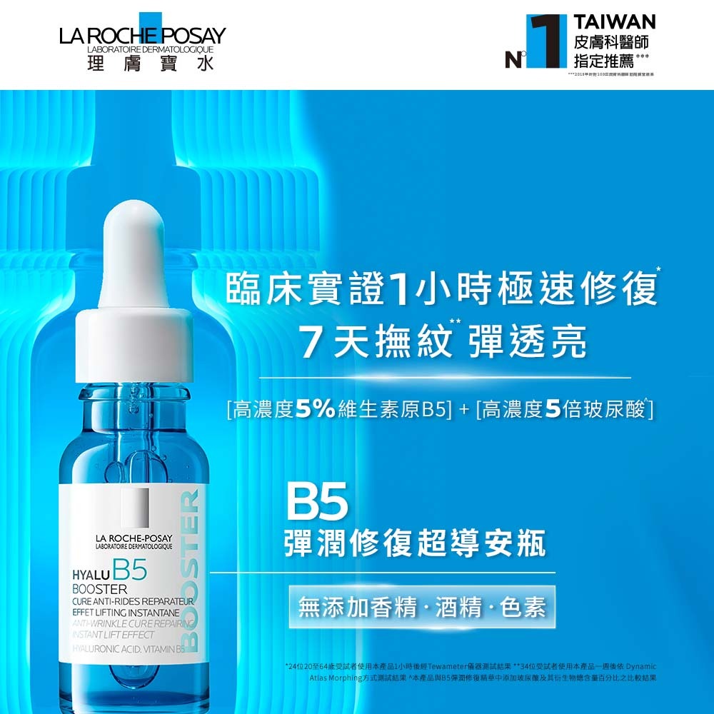 理膚寶水 B5彈潤修復超導安瓶 15ml