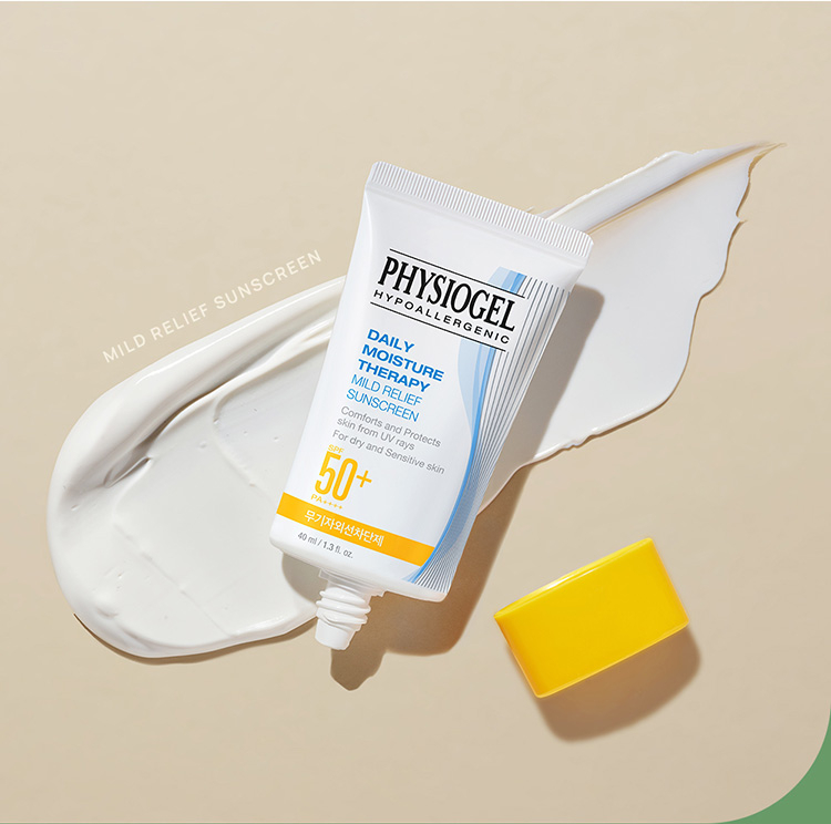 Physiogel潔美淨 低敏全物理保濕防曬霜SPF50+PA++++ 2入組