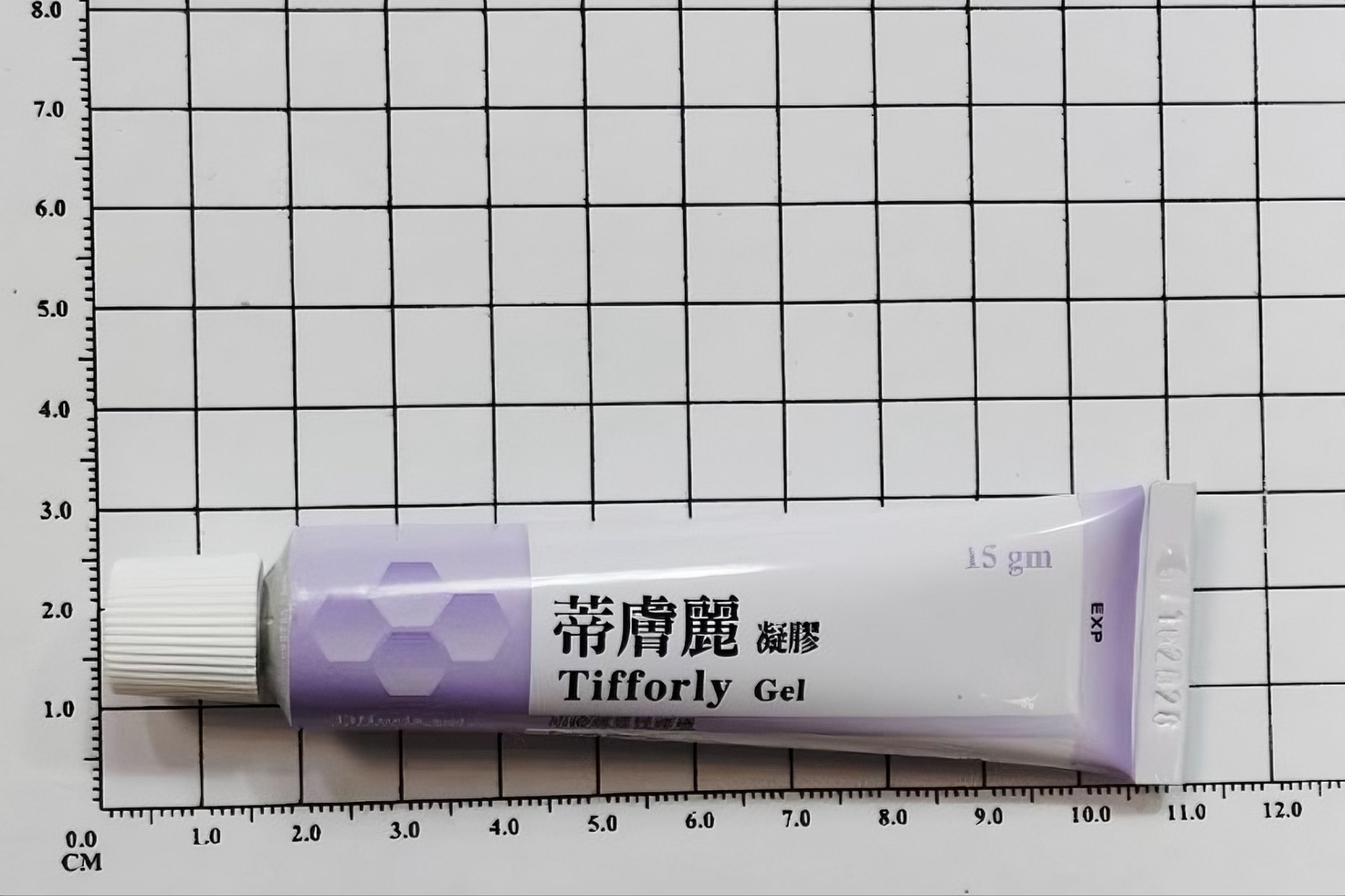 蒂膚麗凝膠(Tifforly Gel,衛署藥製字第046314號)