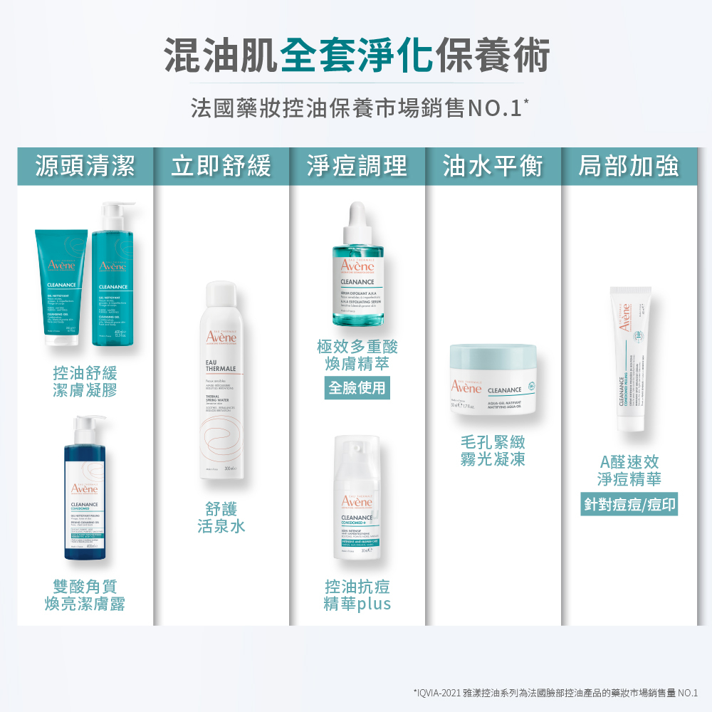 Avene雅漾 雙酸角質煥亮潔膚露 400ml