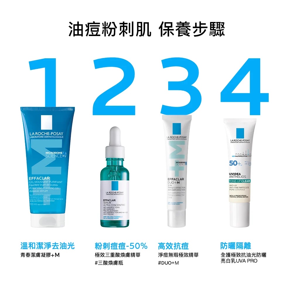 理膚寶水 淨痘無瑕極效精華DUO+M 40ml