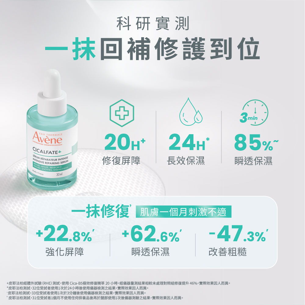 雅漾 Cica-B5極效修復精萃