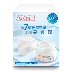 Avene雅漾 玻尿酸瞬透水光霜 二入組